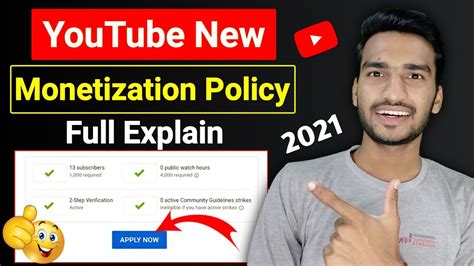youtube new monetization policy 2023 starts