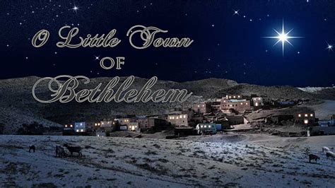 youtube o little town of bethlehem