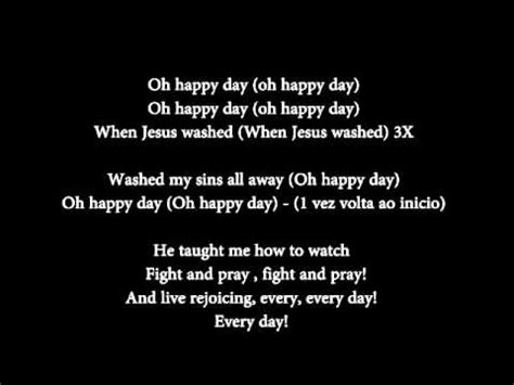 youtube oh happy day lyrics
