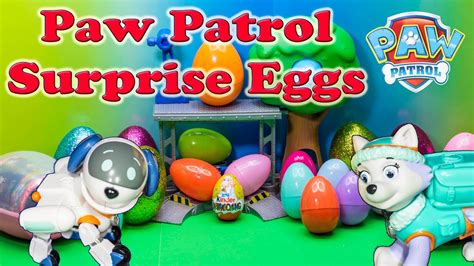 youtube paw patrol eggs