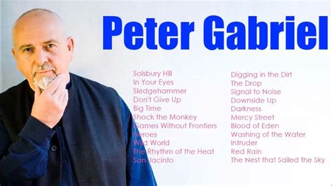 youtube peter gabriel songs