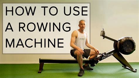 youtube proper rowing machine form
