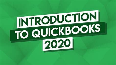youtube quickbooks tutorial 2020