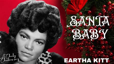 youtube santa baby eartha kitt lyrics