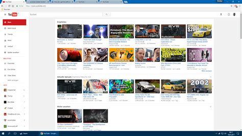 Youtube Sidebar Broken