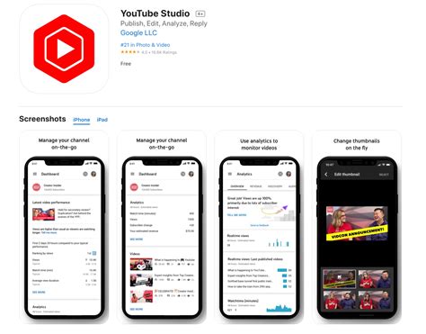 YouTube Studio Mobile