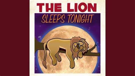 youtube the lion sleeps tonight lion king