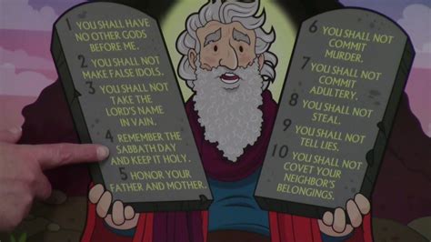 youtube the ten commandments for kids