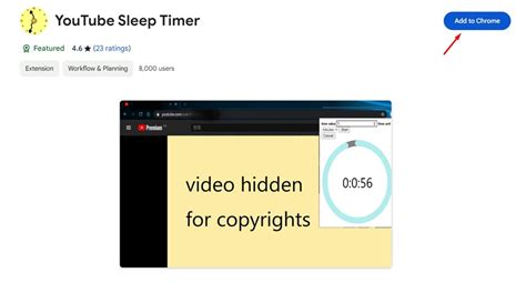 Youtube Timer Extension