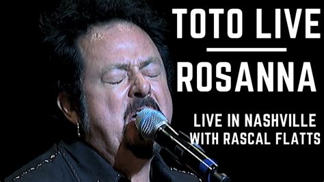 youtube toto rosanna live