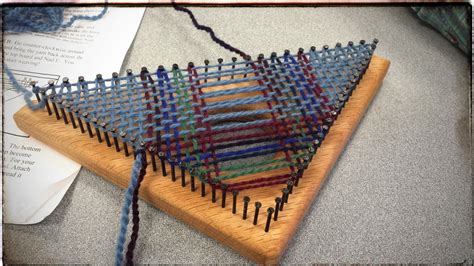 Youtube Triangle Loom Weaving