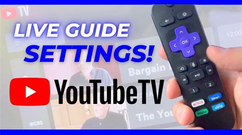 youtube tv live guide tutorial