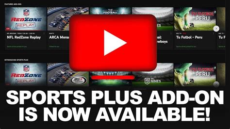 youtube tv sports plus add on cost
