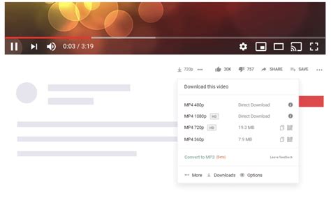 youtube video download chrome extension 2022