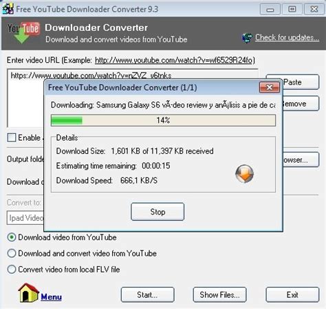youtube video downloader and converter
