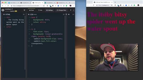 youtube video html codepen