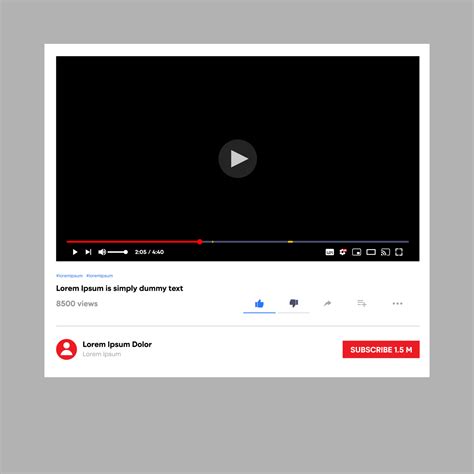 youtube video player online