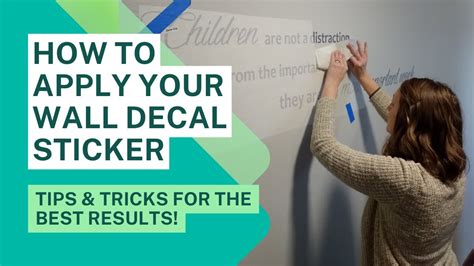 Youtube Wall Decal Application