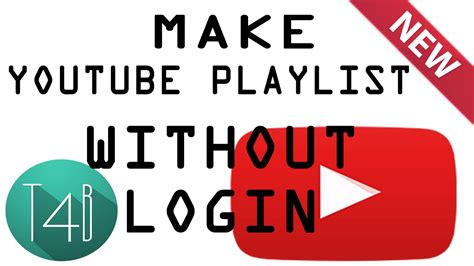 youtube watch without login
