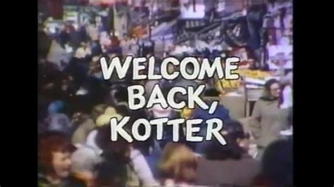 youtube welcome back kotter theme song