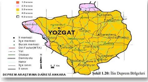 yozgat deprem bölgesi mi