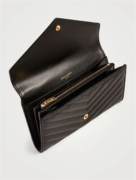 Ysl Envelope Wallet Size