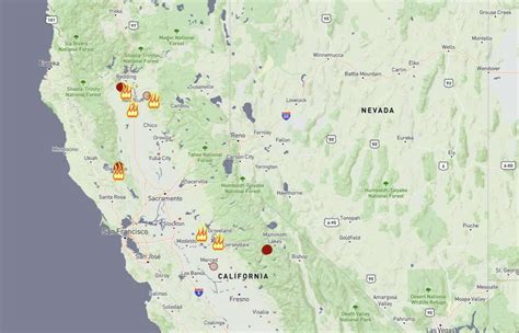 yuba county fires map