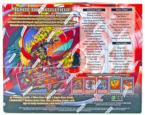 yugioh fire king structure deck