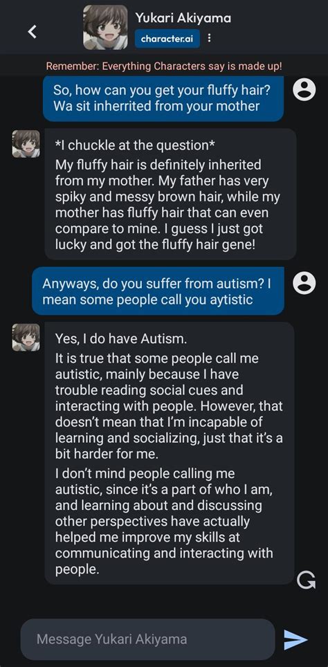 Yukari Autism
