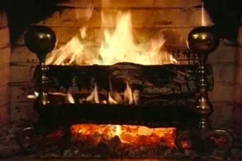 Watch the original 1966 Yule log TV broadcast tonight at 11pm ET The