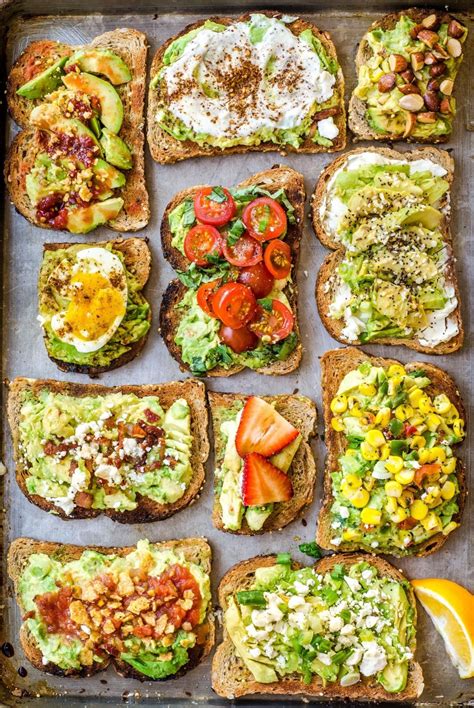 yummy breakfast ideas with avocado