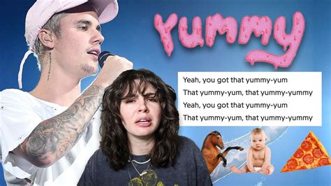 yummy justin bieber meaning