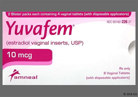 yuvafem 10 mcg vaginal insert tablet