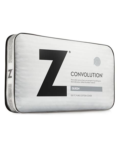 Z By Malouf Convolution Gelled Microfiber Pillow