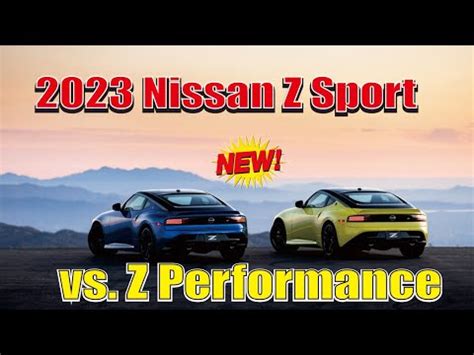 Z Sport Vs Performance