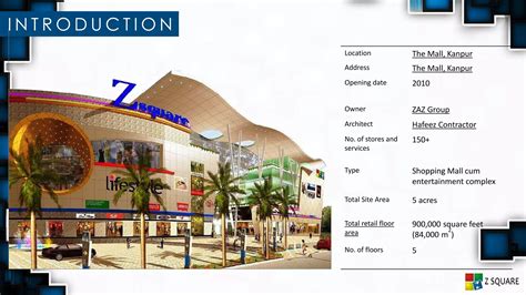 Z Square Mall Total Area