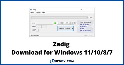 zadig windows 10 download