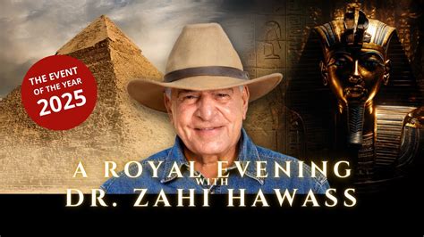 zahi lectures 2025 schedule