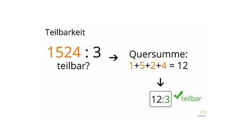 TEILBARKEITSREGEL - WANN ist eine ZAHL durch 7 TEILBAR