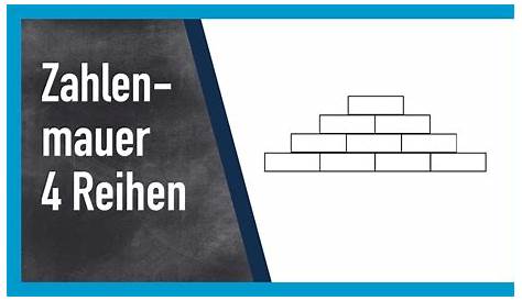 Zahlenmauern (4 Grundsteine) bis 100 (Addition + Subtraktion