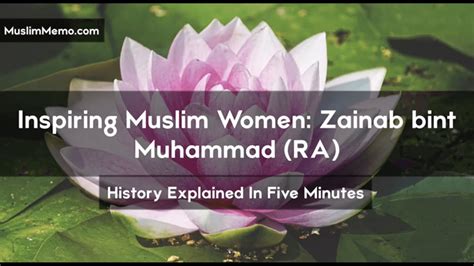zainab bint muhammad role in islam