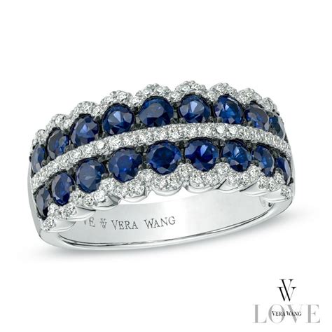 zales jewelry blue sapphire rings