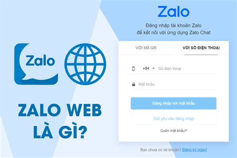 zalo tren trang web