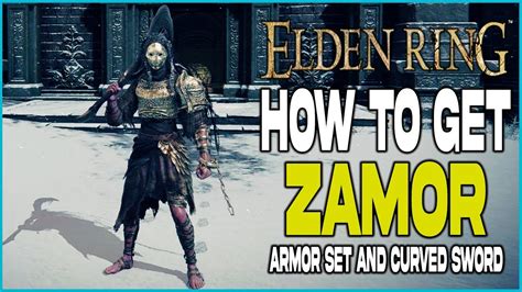 Zamor Armor Set Elden Ring