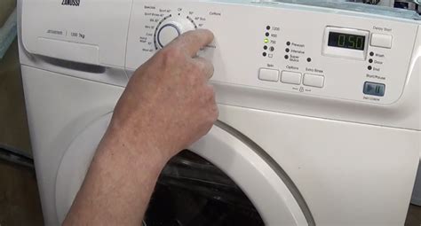 Zanussi Washing Machine Timer Problems