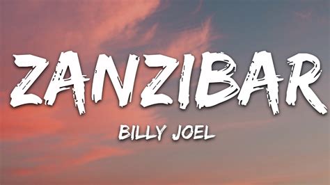 zanzibar billy joel genre