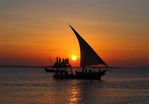 zanzibar sunset ocean