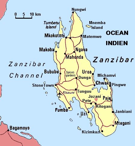 zanzibar ville ou pays