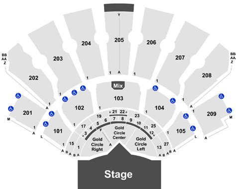 Zappos Theater Virtual Seating Chart