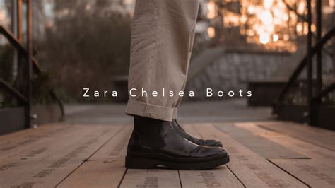 zara chelsea boots review